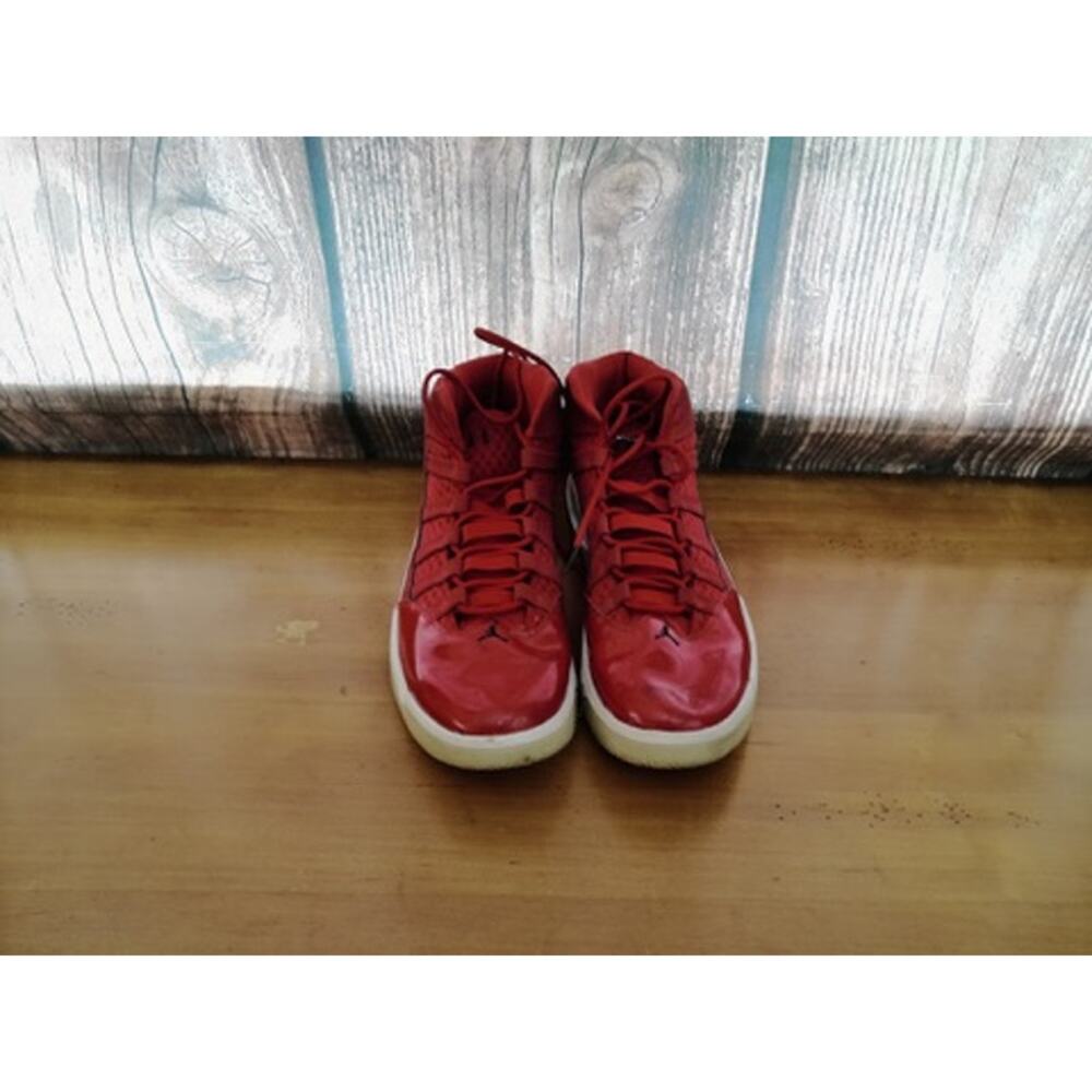 Jordan Prime Fly 2 Men's High Top Basketball Sneakers Red White Size 12 - Picture 2 of 5